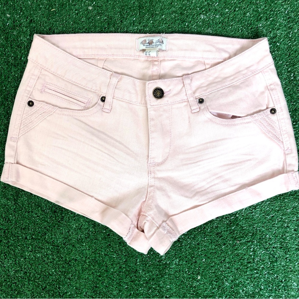 Light Pink Jean Short Shorts Size 26